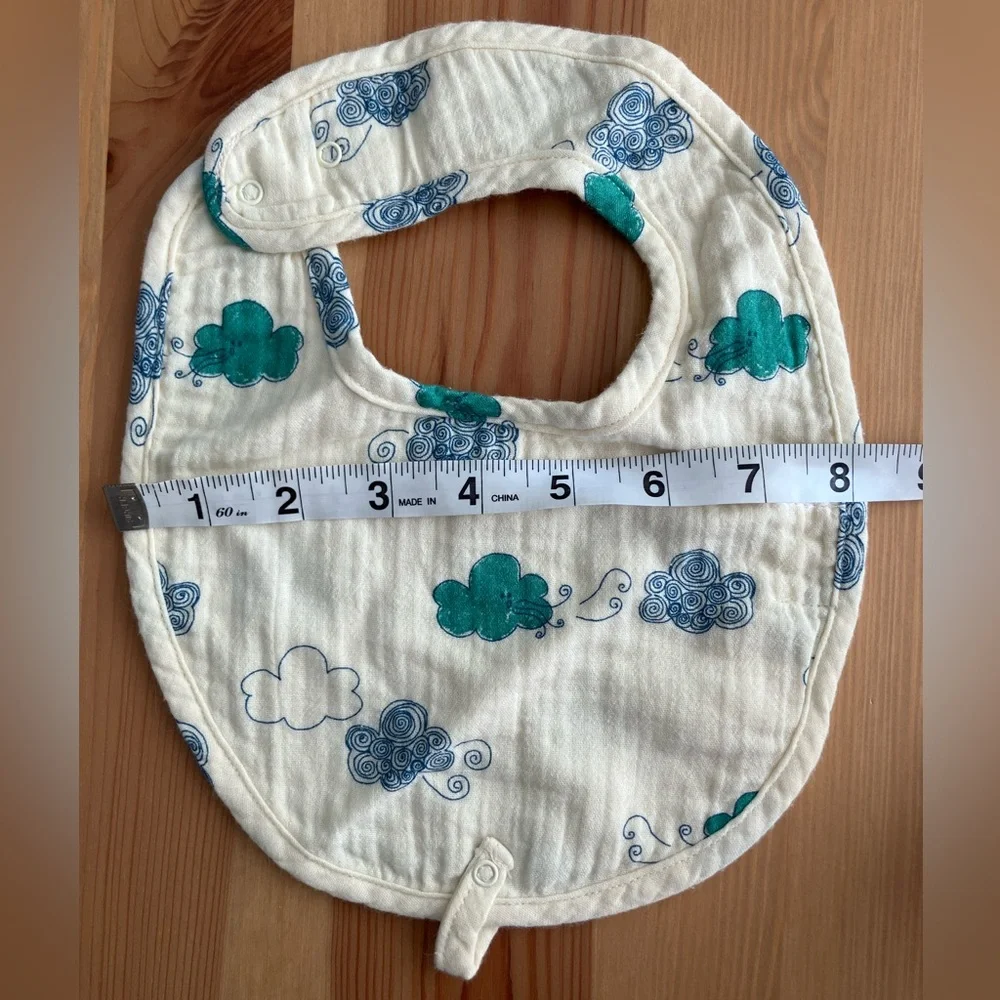 Fin & Vince Breezy Cotton Gauze Baby Bib